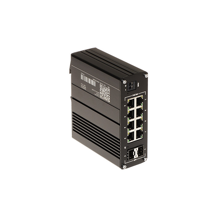 Teltonika TSW202 Industrial PoE Switch with 8 Ports and SFP