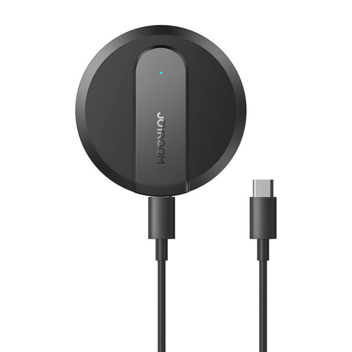 Cargador de inducción magnética ultrafino Joyroom JR-A28, 15W (negro)