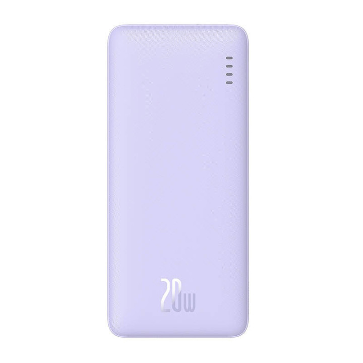 Banco de energía Baseus Airpow 20000mAh 20W (púrpura)
