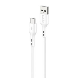 Cable USB a Micro USB Foneng X36, 2,4 A, 1 m (blanco)