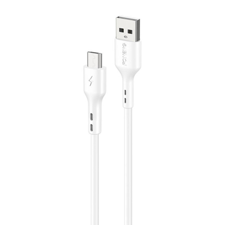 Кабель Foneng X36 USB-Micro USB, 2,4 А, 1 м (белый)