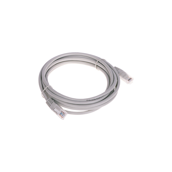 Patch Cord RJ45/3.0-GREY 3.0 m Grey