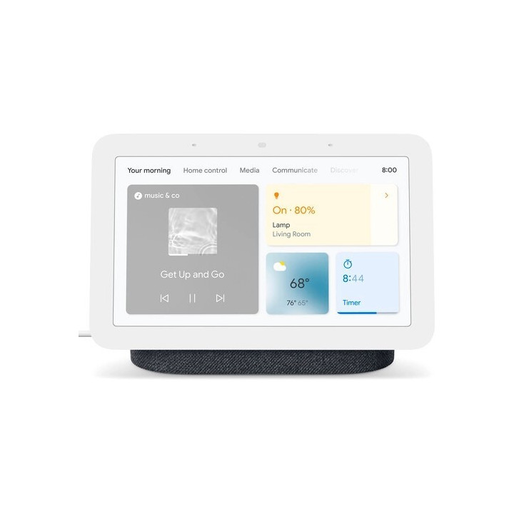 Google Nest Hub 2 поколения (темно-серый)