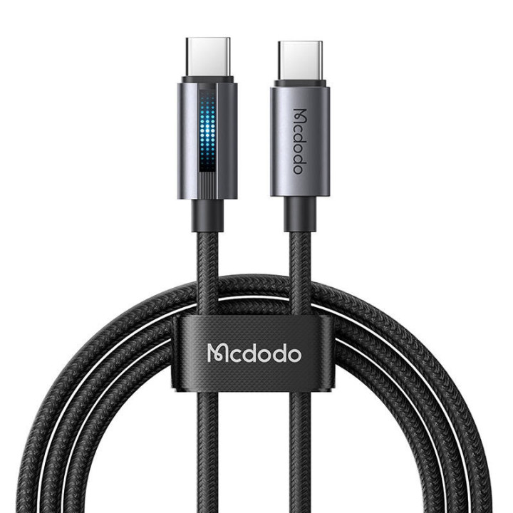 Mcdodo CA-5740 Cable USB-C a USB-C, 100W 1,2m (negro)