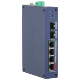 DAHUA CHS4206-4ET-90 PoE коммутатор 4 порта SFP 90W