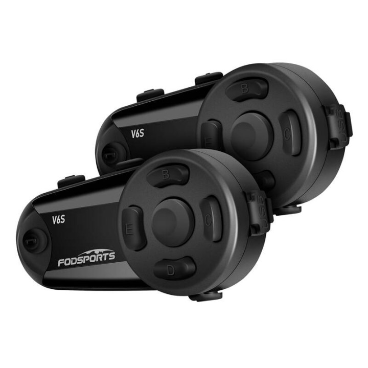 Dwupak domofonu motocyklowego Fodsports V6S