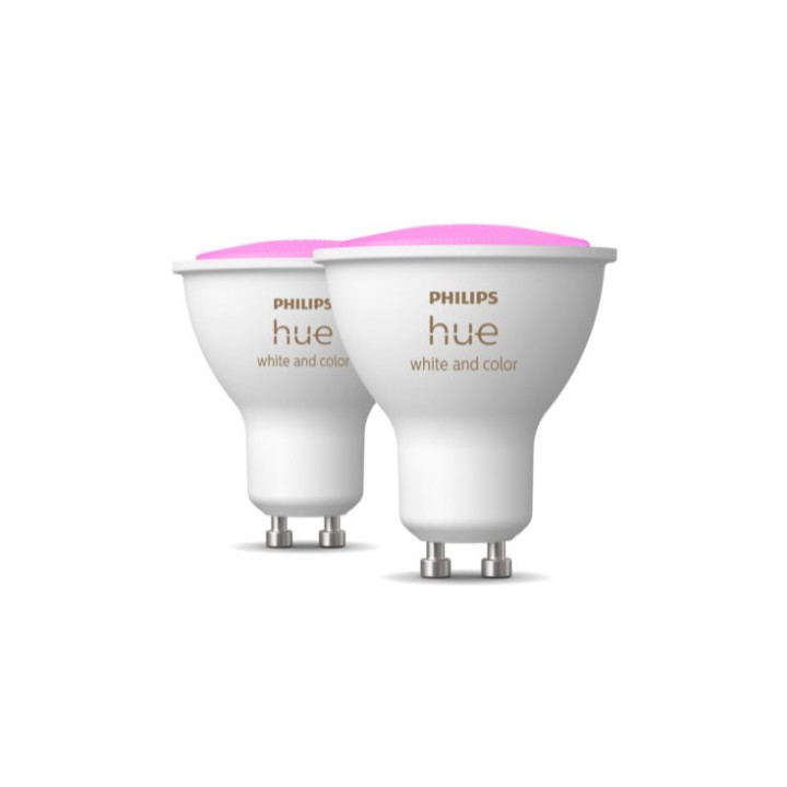 Philips Hue GU10 RGBW 5,7W BT 2-pak