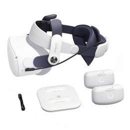 BOBOVR M2 Plus Correa para la Cabeza Batería Doble para Oculus Quest 2
