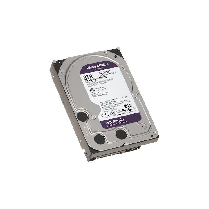 HDD FOR DVR HDD-WD33PURZ 3TB 24/7 WESTERN DIGITAL