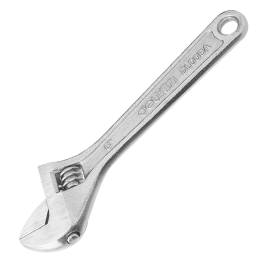 Разводной гаечный ключ 6 дюймов Deli Tools EDL006A (серебристый)