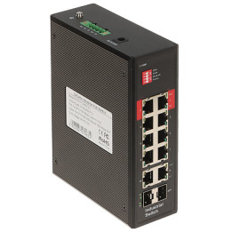 ПРОМЫШЛЕННЫЙ КОММУТАТОР POE GTX-P1-12-82G-V2 8-ПОРТОВЫЙ SFP