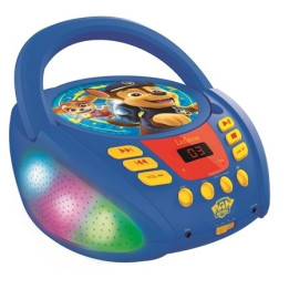 Lexibook Psi Patrol Boombox odtwarzacz CD AUX Bluetooth