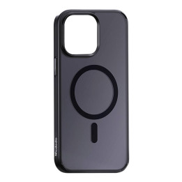 Funda magnética McDodo para iPhone 15 Plus (negra)