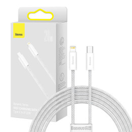 Cable USB-C para Lightning Baseus Dynamic Series, 20W, 2m (blanco)