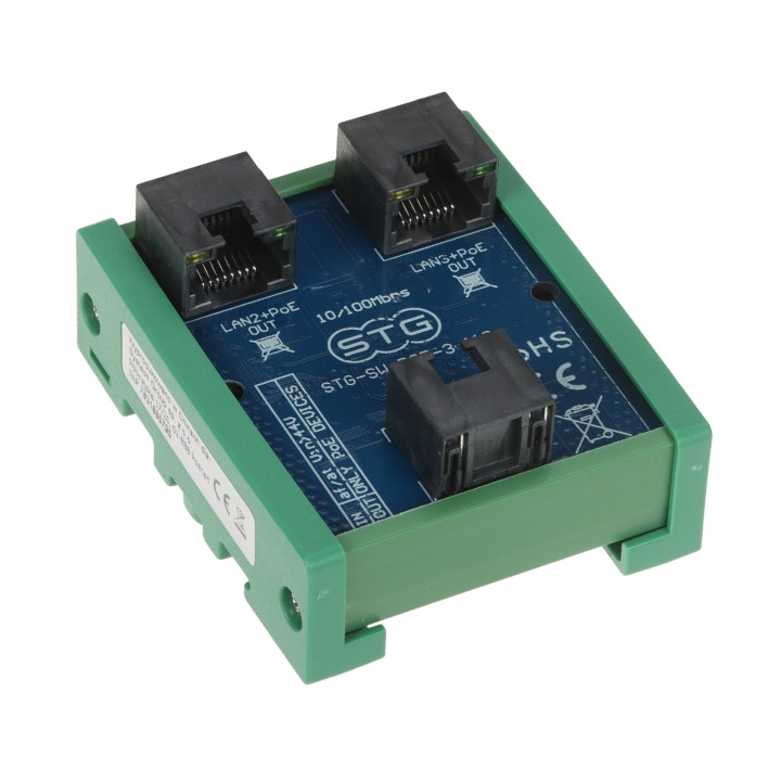STG STG-SW-POE-3-110 PoE удлинитель 3 порта