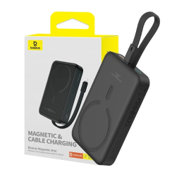 Powerbank Baseus Magnetic Mini 10000mAh, Lightning 20W MagSafe (negro)
