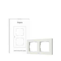 Aqara H2 EU Switch Frame (doppelt / 2-fach), weiß