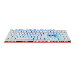 Teclado mecánico inalámbrico Motospeed GK89 2.4G (blanco)