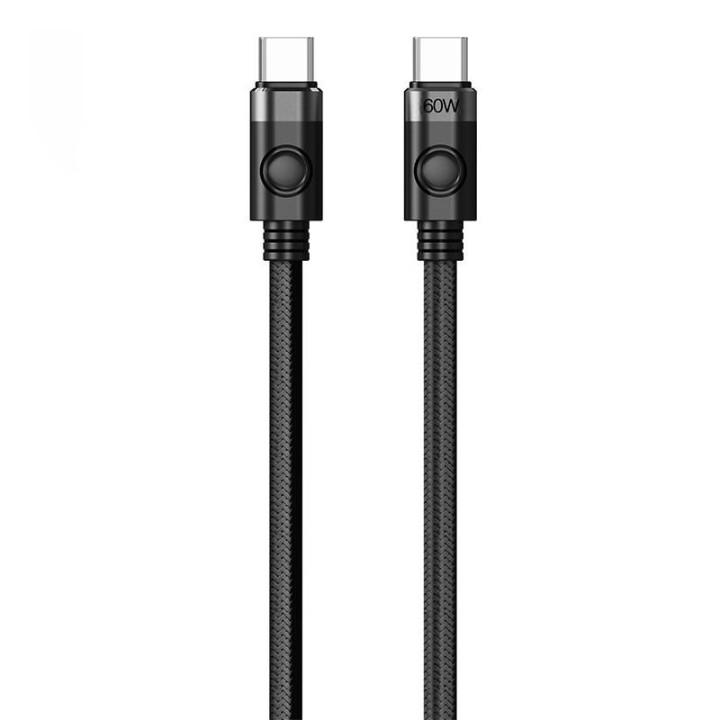 Cable de carga Orico 60W USB-C a USB-C (negro)