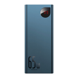 Powerbank Baseus Adaman Metal 20000mAh PD QC 3.0 65W 2xUSB + USB-C + micro USB (Azul)