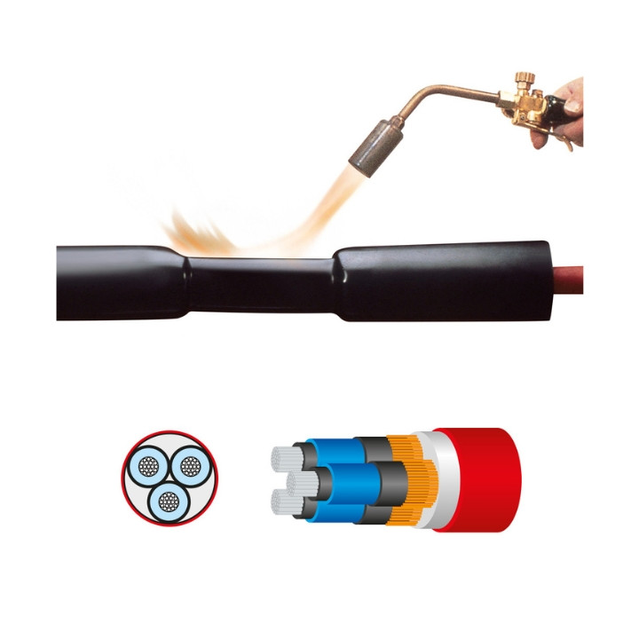 THREE-WIRE HEAT SHRINK CONNECTOR GHVE 15/300-ARM RayTech