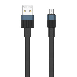 Cable USB-micro USB Remax Flushing, RC-C001, 1m (negro)