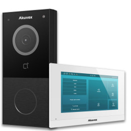Комплект видеодомофона Akuvox E12W с монитором C313N