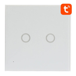 NEO NAS-SC02WE Smarter Lichtschalter, 2-Kanal, WLAN
