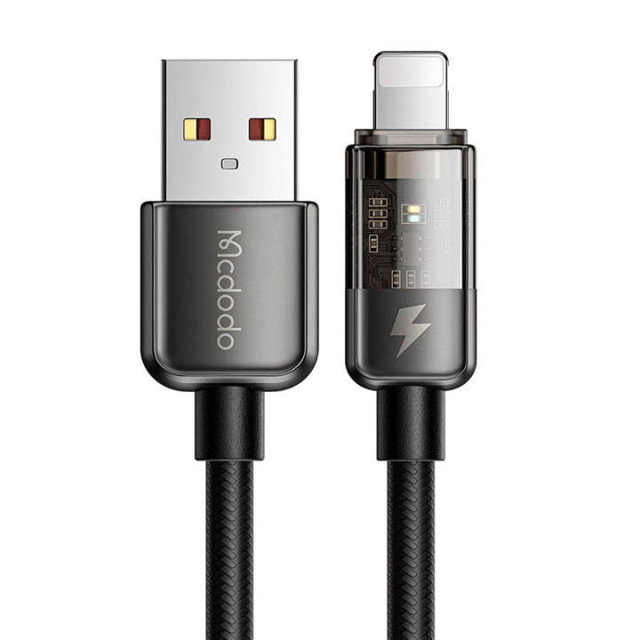 Cable Lightning Mcdodo CA-3141 2W, 1,8m (negro)