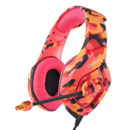 Auriculares para juegos ONIKUMA K1-B (rojo)