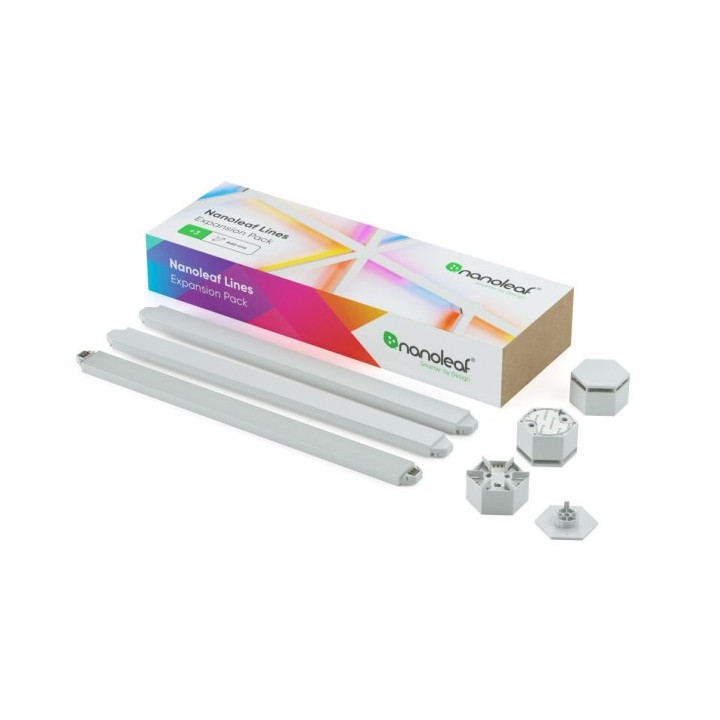 Nanoleaf Lines 90 градусов Expansion Pack — дополнительные три световые полосы 90 градусов (3 шт.)