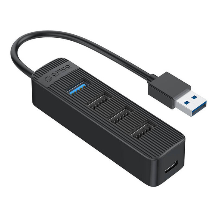 Orico USB-USB 3.0 + 3x адаптера-концентратора USB 2.0 (черный)
