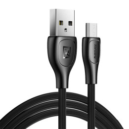 Kabel USB Micro Remax Lesu Pro, 1m, 2,1A (schwarz)