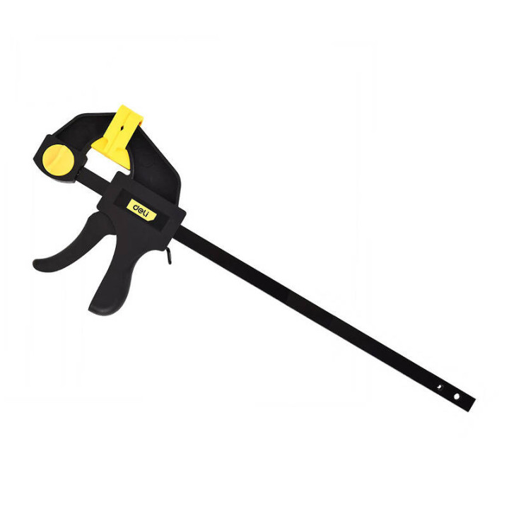 Быстрый зажим для стержня 12 дюймов Deli Tools EDL110112