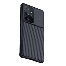 Hülle Nillkin CamShield Pro für Samsung S21 Ultra (schwarz)