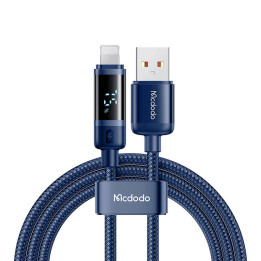 Mcdodo CA-5001 USB-A-auf-Lightning-Kabel, 100 W, 1,2 m (blau)