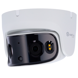 SAFIRE SMART SF-IPT180CA-8I1-SL 8MP Turret IP Camera with PoE, Wi-Fi, IP67, White LED