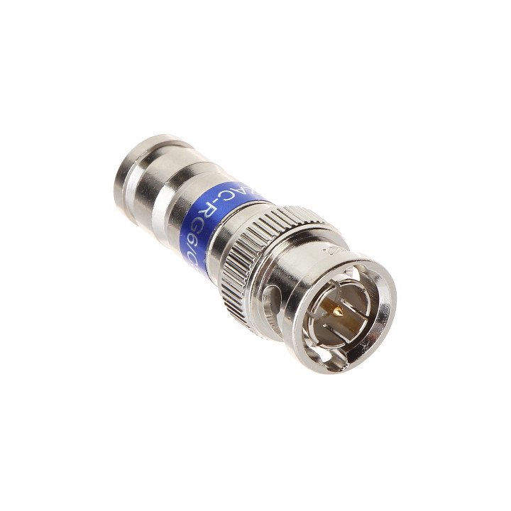 Compression BNC Connector BNC-W/ZAC-RG6/CSR for RG6 Cable