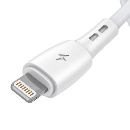 USB-auf-Lightning-Kabel VFAN Racing X05, 3A, 2m (weiß)
