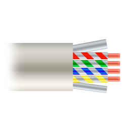 SAFIRE SF-UTP6-100-H-23AWG-G Kabel sieciowy Cat6 UTP 100 m szpula Czysta miedź 23AWG Wewnętrzne PCV Szary