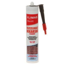 SELLADOR DE TECHO DE GOMA UDE-310-CZ CARTUCHO 310 ml NEGRO WKRĘT-MET KLIMAS