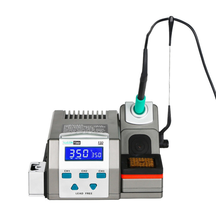 Паяльная станция SUGON T26D + паяльные жала C210