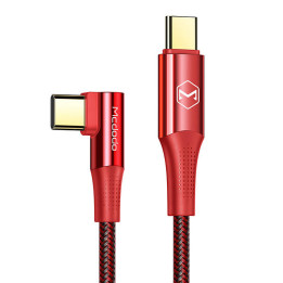 Kabel USB-C auf USB-C Mcdodo CA-8321 100 W 90 Grad 1,2 m (rot)