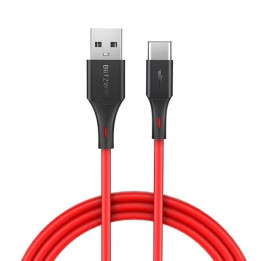 USB-C-Kabel BlitzWolf BW-TC15 3A 1,8 m (rot)