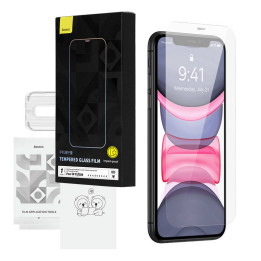 Gehärtetes Glas Baseus Crystal HD 0,3 mm für iPhone 11/XR