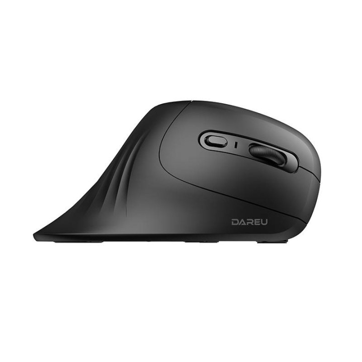 Ratón vertical inalámbrico Dareu LM109 Magic Hand Bluetooth + 2.4G (negro)