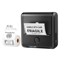 Impresora de etiquetas portátil Phomemo M200 (negra)