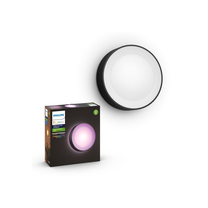 Настенный светильник Philips Hue Daylo черный 1x15 Вт