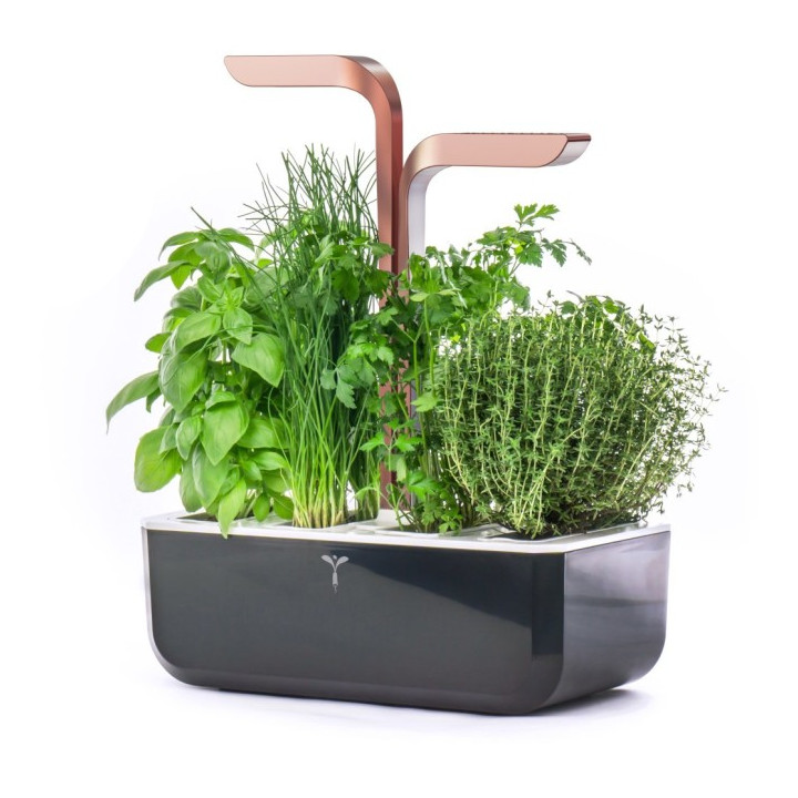 Veritable Doniczka Smart Black&amp;Copper