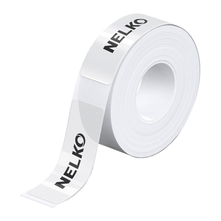 Etiqueta térmica para impresora de etiquetas P21 Nelko (transparente, 14*40 mm)